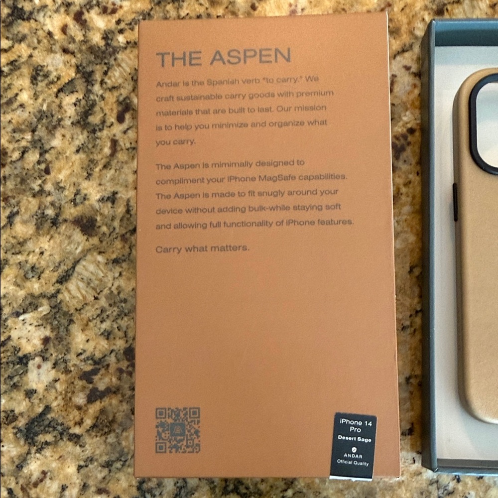 Andar The Aspen 14 Pro iPhone Case - Picture 3 of 5